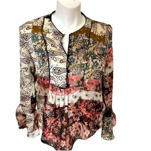 Zara z1975 Denim Top Size L